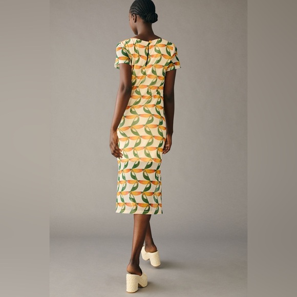 Farm Rio Printed Mesh Midi Dress - Picture 4 of 10